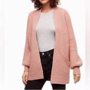 Wilfred Blush Pink Cardigan Sweater